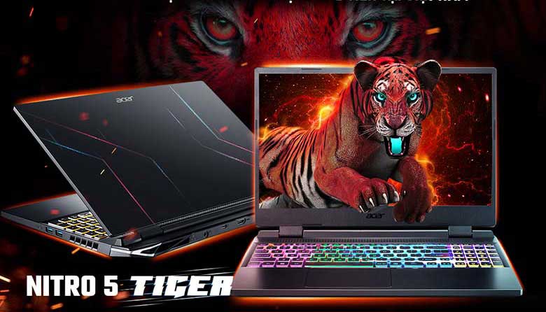 Laptop Gaming tầm giá 25 triệu - Acer Gaming Nitro 5 Tiger AN515-58-773Y