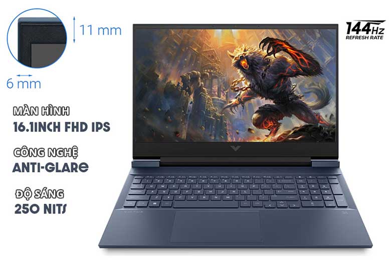 Laptop Gaming tầm giá 25 triệu - HP Gaming Victus 16-e1102AX 7C139PA