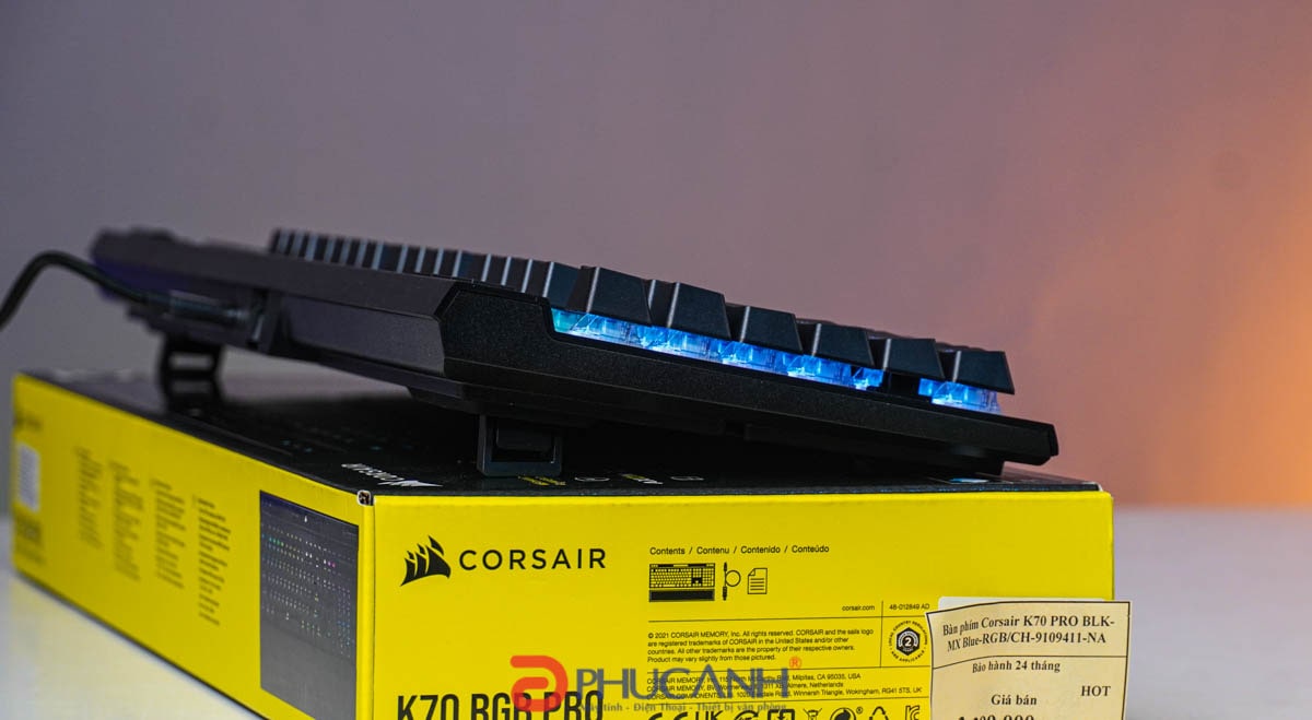 tính năng bàn phím Corsair K70 RGB PRO