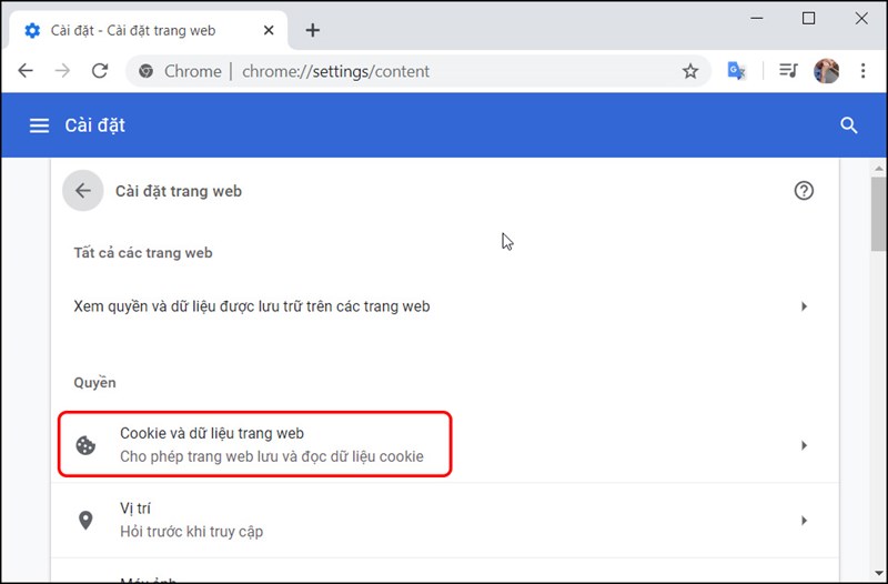 Tự động xóa lịch sử web trên chrome