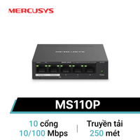 Bộ chia mạng Mercusys MS110P 10 Port 10/100 Mbps