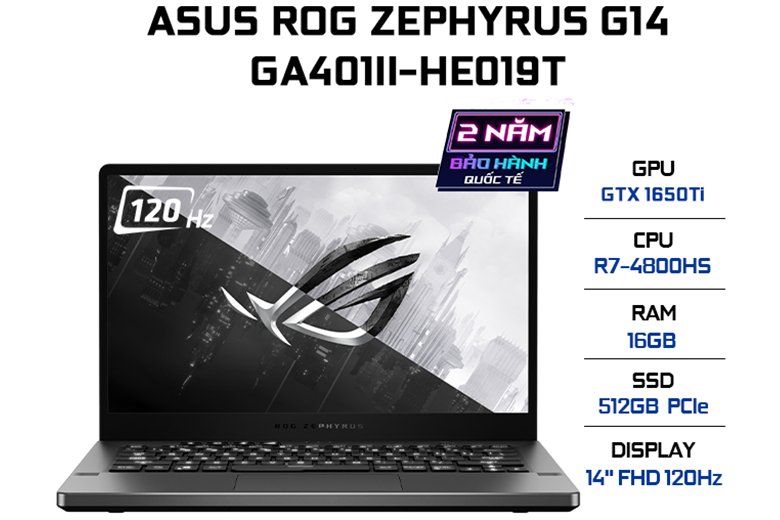 Laptop Asus dòng nào tốt - Laptop Asus Gaming GA401II-HE019T: RAM