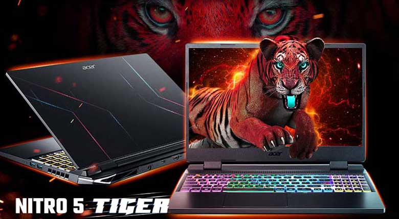 Laptop gaming dưới 30 triệu - Laptop Acer Gaming Nitro 5 Tiger AN515-58-773Y