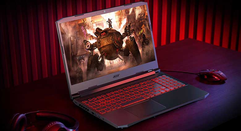 Laptop gaming dưới 30 triệu: Laptop Acer Gaming Nitro 5 Eagle AN515-57-74NU NH.QD9SV.001