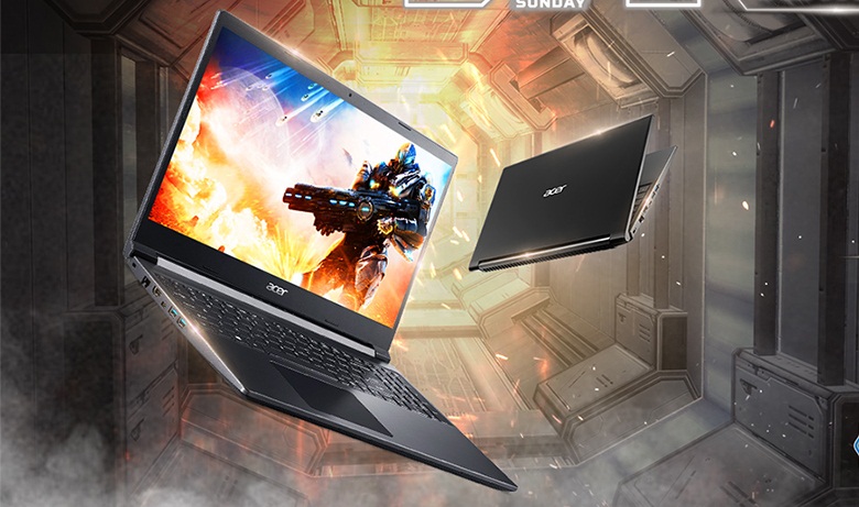 Laptop gaming dưới 20 triệu - Laptop Acer Gaming Aspire 7 A715-42G-R05G