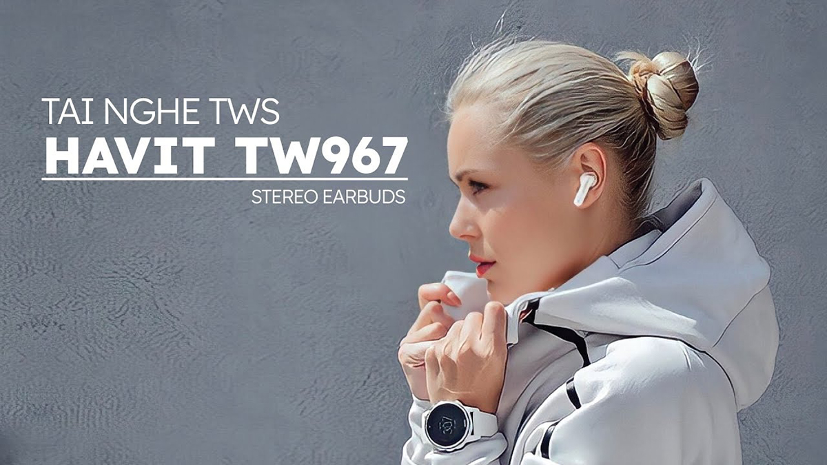 Tai nghe không dây Havit TW 967 - Quà Tết tặng cho khách hàng mới nhất 2024
