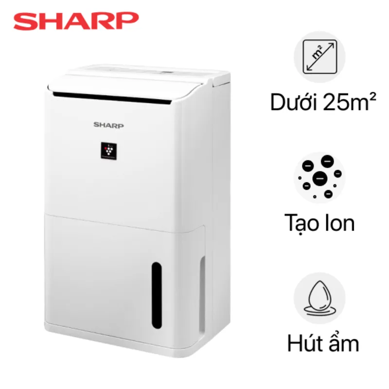 Máy lọc không khí và hút ẩm SHARP DW-D12A-W