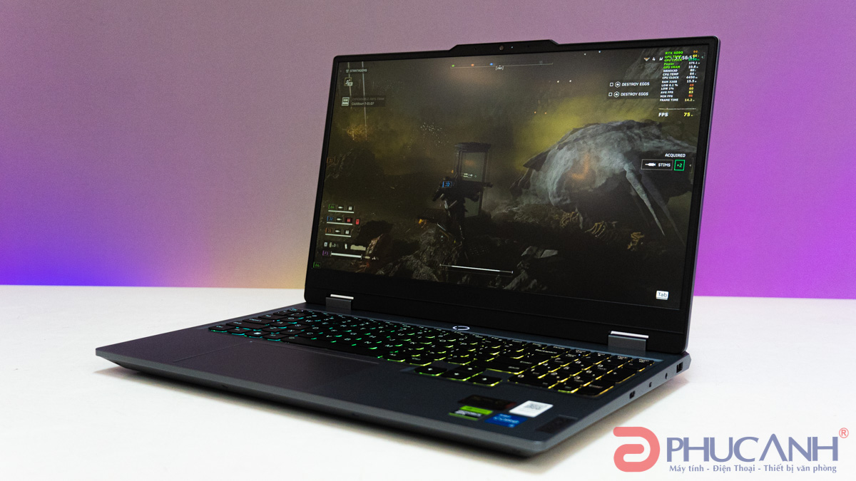 ngoại hình Lenovo LOQ Gaming 15IRX9 83DV000MVN