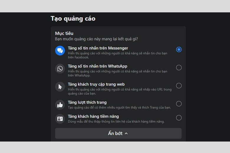 cách chạy quảng cáo facebook