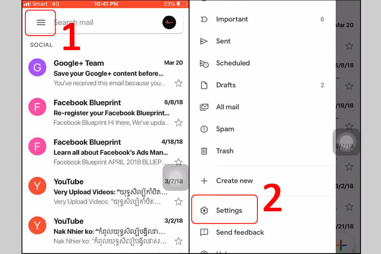 cách đổi mật khẩu gmail