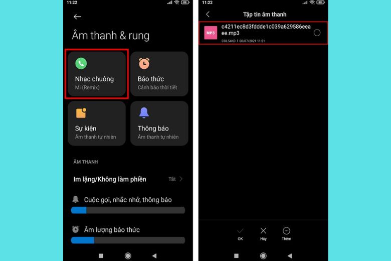 Cách cài nhạc TikTok làm nhạc chuông cho Android