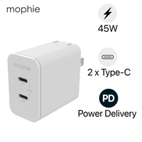 Củ sạc Mophie GAN 45W PD Type-C