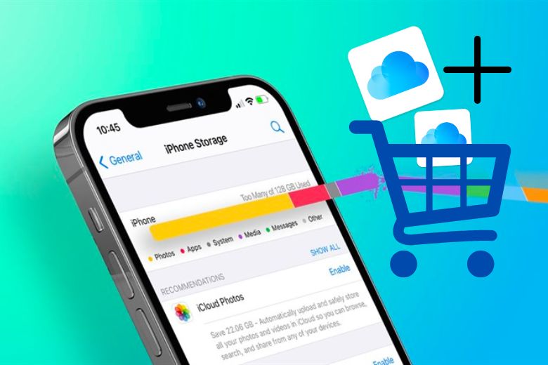 Cách mua thêm dung lượng iPhone