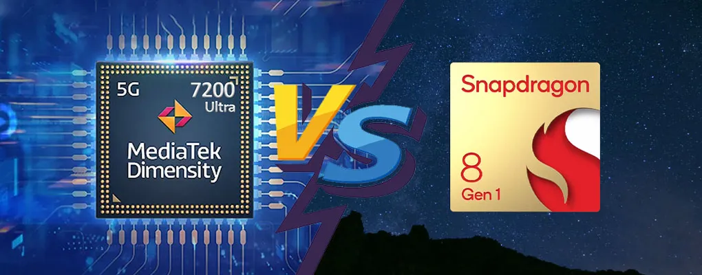 So sánh Dimensity 7200 Ultra và Snapdragon 8 Gen 1: Chọn Mediatek tầm trung mới hay Qualcomm flagship cũ?