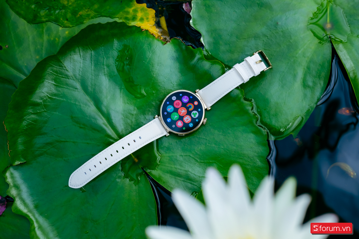 Huawei Watch GT4 41mm có kiểu dáng thời trang, bắt mắt